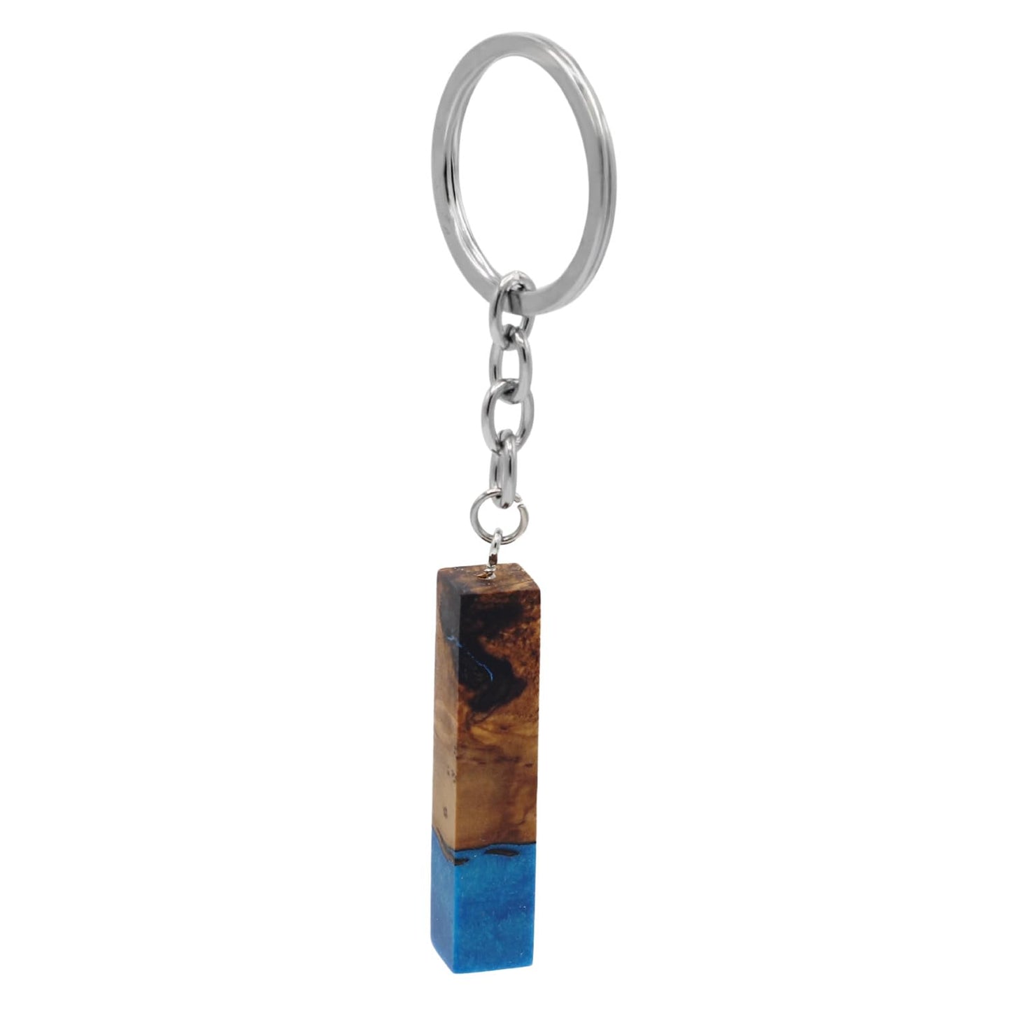 Sapphire Sky Charm Keychain