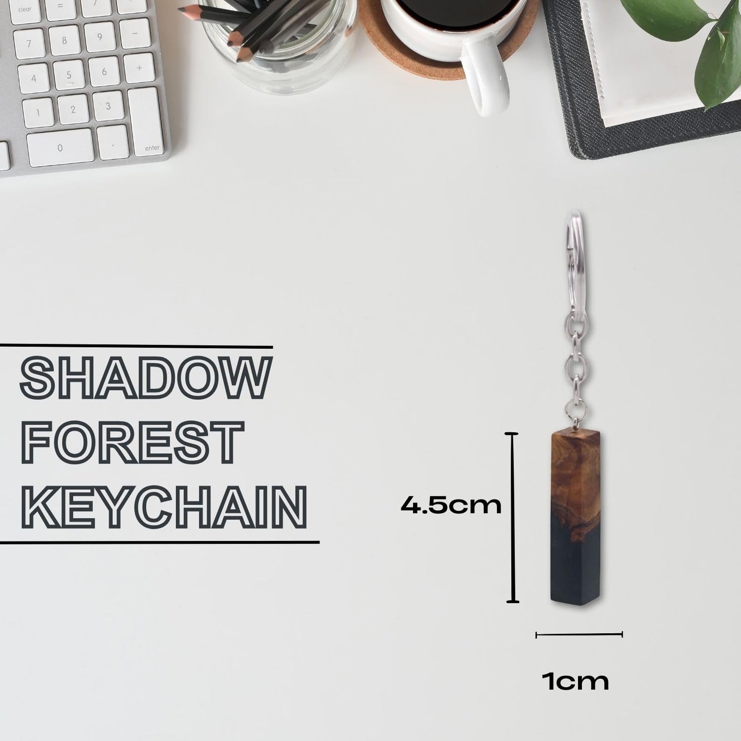 Shadow Forest Keychain